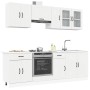 Mueble de cocina Kalmar blanco 8 piezas madera contrachapada de , Armarios de cocina - Ref: Foro24-3314831, Precio: 535,38 €,...