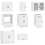 Mueble de cocina Kalmar blanco 8 piezas madera contrachapada de , Armarios de cocina - Ref: Foro24-3314831, Precio: 535,38 €,...