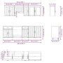 Mueble cocina Kalmar roble marrón 8 pzas madera contrachapada de , Armarios de cocina - Ref: Foro24-3314838, Precio: 552,62 €...