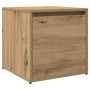 Set de muebles recibidor madera contrachapada roble artesanal de , Bancos para recibidores y almacenamiento - Ref: Foro24-332...