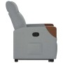 Sillón reclinable elevable de tela gris claro de , Sillones - Ref: Foro24-3324006, Precio: 254,50 €, Descuento: %