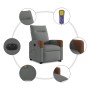 Sillón de masaje eléctrico reclinable elevable tela gris oscuro de , Sillones - Ref: Foro24-3324031, Precio: 317,43 €, Descue...
