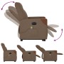 Sillón de masaje eléctrico reclinable elevable tela marrón de , Sillones - Ref: Foro24-3324033, Precio: 329,94 €, Descuento: %