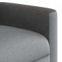 Sillón reclinable eléctrico tela gris claro de , Sillones - Ref: Foro24-3324038, Precio: 233,28 €, Descuento: %