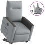 Sillón reclinable elevable de tela gris claro de , Sillones - Ref: Foro24-3324052, Precio: 256,41 €, Descuento: %