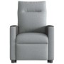 Sillón reclinable elevable de tela gris claro de , Sillones - Ref: Foro24-3324052, Precio: 256,41 €, Descuento: %