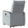 Sillón de masaje reclinable de pie de tela gris claro de , Sillones - Ref: Foro24-3324059, Precio: 271,26 €, Descuento: %