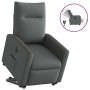 Sillón eléctrico reclinable elevable de tela gris oscuro de , Sillones - Ref: Foro24-3324067, Precio: 300,09 €, Descuento: %
