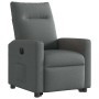 Sillón eléctrico reclinable elevable de tela gris oscuro de , Sillones - Ref: Foro24-3324067, Precio: 300,09 €, Descuento: %