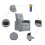 Sillón de masaje eléctrico reclinable elevable tela gris claro de , Sillones - Ref: Foro24-3324073, Precio: 319,06 €, Descuen...
