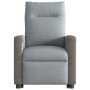 Sillón reclinable elevable de tela gris claro de , Sillones - Ref: Foro24-3324090, Precio: 257,74 €, Descuento: %