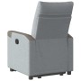 Sillón reclinable elevable de tela gris claro de , Sillones - Ref: Foro24-3324090, Precio: 257,74 €, Descuento: %