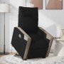 Sillón reclinable elevable tela negro de , Sillones - Ref: Foro24-3324092, Precio: 255,54 €, Descuento: %