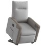 Sillón eléctrico reclinable elevable de tela gris nube de , Sillones - Ref: Foro24-3324099, Precio: 294,95 €, Descuento: %