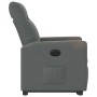 Sillón eléctrico reclinable elevable de tela gris oscuro de , Sillones - Ref: Foro24-3324101, Precio: 298,04 €, Descuento: %