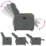 Sillón eléctrico reclinable elevable de tela gris oscuro de , Sillones - Ref: Foro24-3324101, Precio: 298,04 €, Descuento: %