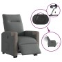 Sillón eléctrico reclinable elevable de tela gris oscuro de , Sillones - Ref: Foro24-3324101, Precio: 298,04 €, Descuento: %