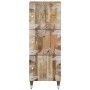 Aparador alto madera maciza de mango 40x33,5x110 cm de , Almacenamiento para CD y DVD - Ref: Foro24-4018693, Precio: 118,45 €...