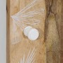 Aparador alto madera maciza de mango 40x33,5x110 cm de , Almacenamiento para CD y DVD - Ref: Foro24-4018693, Precio: 118,45 €...