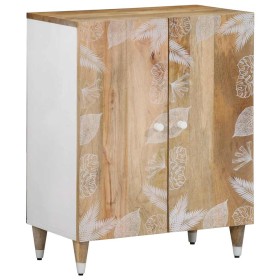 Aparador de madera maciza de mango 60x33,5x75 cm de , Taquillas y armarios de almacenamiento - Ref: Foro24-4018666, Precio: 1...