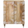 Aparador de madera maciza de mango 60x33,5x75 cm de , Taquillas y armarios de almacenamiento - Ref: Foro24-4018666, Precio: 1...