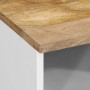 Mesita de noche de madera maciza de mango 40x33x46 cm de , Mesitas de noche - Ref: Foro24-4018670, Precio: 48,24 €, Descuento: %