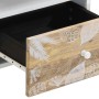 Mesita de noche de madera maciza de mango 40x33x46 cm de , Mesitas de noche - Ref: Foro24-4018670, Precio: 48,24 €, Descuento: %