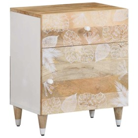 Mesita de noche madera maciza de mango 50x33x60 cm de , Mesitas de noche - Ref: Foro24-4018672, Precio: 87,10 €, Descuento: %