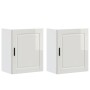 Armarios pared para cocina 2 uds Porto blanca alto brillo de , Armarios de cocina - Ref: Foro24-854042, Precio: 121,25 €, Des...