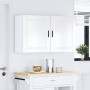 Armarios pared para cocina 2 uds Porto blanca alto brillo de , Armarios de cocina - Ref: Foro24-854042, Precio: 121,25 €, Des...