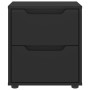 Mesilla de noche VISNES negra 45x40x50 cm madera de ingeniería de , Mesitas de noche - Ref: Foro24-4108281, Precio: 76,02 €, ...