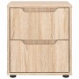 Mesilla de noche VISNES roble sonoma 45x40x50 cm de , Mesitas de noche - Ref: Foro24-4108283, Precio: 75,19 €, Descuento: %