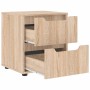 Mesilla de noche VISNES roble sonoma 45x40x50 cm de , Mesitas de noche - Ref: Foro24-4108283, Precio: 75,19 €, Descuento: %