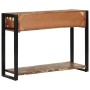 Mesa consola multicolor madera maciza reciclada 100x35x75 cm de , Mesas consola - Ref: Foro24-4015930, Precio: 162,07 €, Desc...