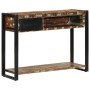 Mesa consola multicolor madera maciza reciclada 100x35x75 cm de , Mesas consola - Ref: Foro24-4015930, Precio: 162,07 €, Desc...