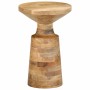 Mesa auxiliar madera maciza de mango Ø33x50 cm de , Mesas auxiliares - Ref: Foro24-4017540, Precio: 104,75 €, Descuento: %