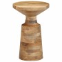 Mesa auxiliar madera maciza de mango Ø33x50 cm de , Mesas auxiliares - Ref: Foro24-4017540, Precio: 104,75 €, Descuento: %