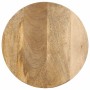 Mesa auxiliar madera maciza de mango Ø33x50 cm de , Mesas auxiliares - Ref: Foro24-4017540, Precio: 104,75 €, Descuento: %
