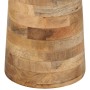 Mesa auxiliar madera maciza de mango Ø33x50 cm de , Mesas auxiliares - Ref: Foro24-4017540, Precio: 104,75 €, Descuento: %