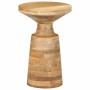 Mesa auxiliar madera maciza de mango Ø33x50 cm de , Mesas auxiliares - Ref: Foro24-4017540, Precio: 104,75 €, Descuento: %