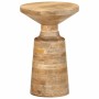 Mesa auxiliar madera maciza de mango Ø33x50 cm de , Mesas auxiliares - Ref: Foro24-4017540, Precio: 104,75 €, Descuento: %