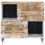 Aparador de madera maciza de mango 80x33,5x75 cm de , Almacenamiento para CD y DVD - Ref: Foro24-4018691, Precio: 86,06 €, De...