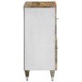Aparador de madera maciza de mango 80x33,5x75 cm de , Almacenamiento para CD y DVD - Ref: Foro24-4018691, Precio: 86,06 €, De...