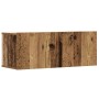 Conjunto de mueble de TV 8 piezas montado la pared madera vieja de , Muebles TV - Ref: Foro24-3329009, Precio: 301,64 €, Desc...