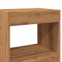 Estantería/divisor de espacios roble artisan 40x30x198 cm de , Librerías y estanterías - Ref: Foro24-856813, Precio: 102,43 €...