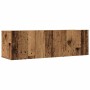 Conjunto de mueble de TV 4 piezas montado la pared madera vieja de , Muebles TV - Ref: Foro24-3329217, Precio: 186,58 €, Desc...