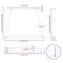 Patas para mesa comedor forma V 2 uds antracita 30x(30-31,3) cm de , Patas para mesas - Ref: Foro24-4012522, Precio: 54,60 €,...