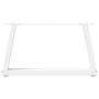 Patas para mesa de comedor forma V 2 uds blanco 50x(30-31,3) cm de , Patas para mesas - Ref: Foro24-4012529, Precio: 57,83 €,...