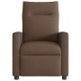 Sillón reclinable con masaje de tela marrón de , Sillones - Ref: Foro24-4104835, Precio: 207,07 €, Descuento: %