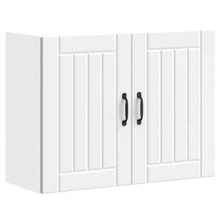 Armario de pared de cocina Lucca madera ingeniería blanca de , Armarios de cocina - Ref: Foro24-853827, Precio: 79,94 €, Desc...